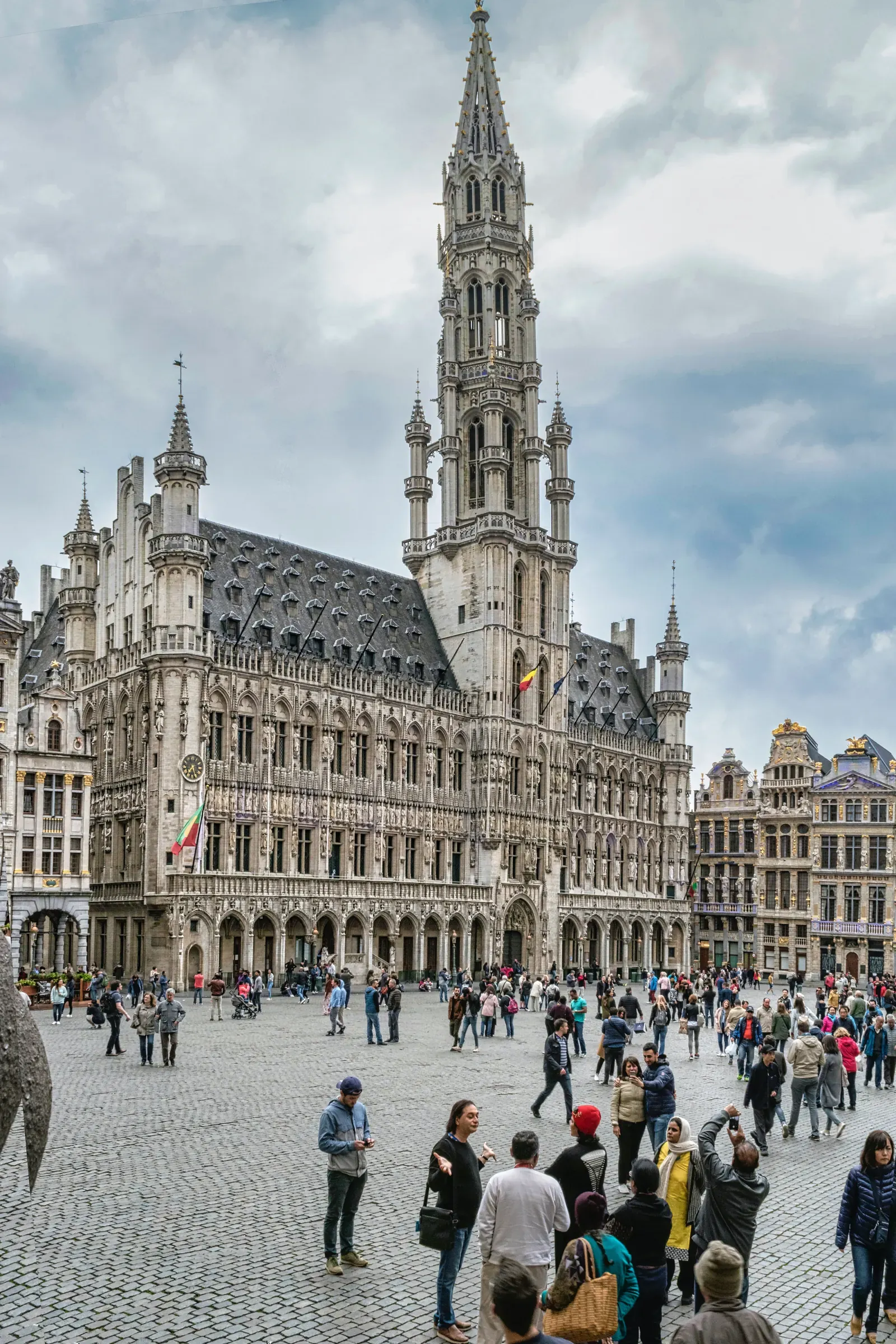 The Town Hall on the Grand-Place in Brussels, a 4-minute walk from Craves