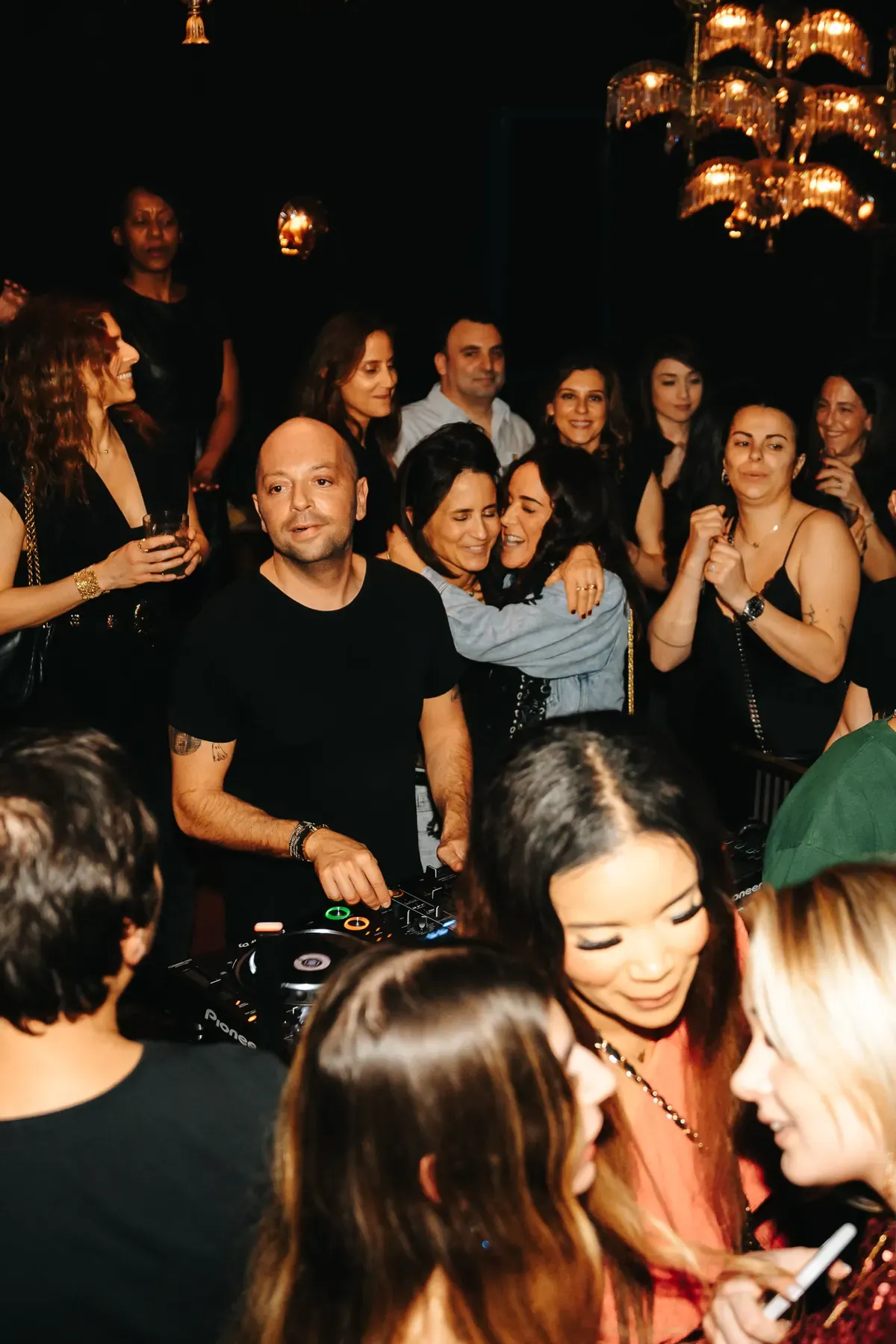 DJ night at the Scène bar